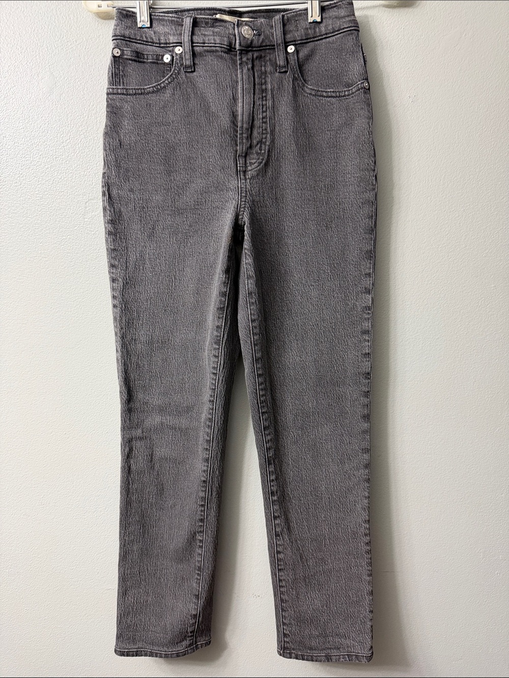 Madewell the perfect vintage Jean Charcoal Gray 24